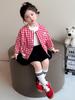 2025 Girls' Spring/Autumn Fashionable Baseball Jacket - Casual Outerwear for Baby Girls