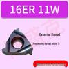 CNC High Hardness Threading Inserts for Internal/External Use (16ER/IRAG60) 1.5/2.0/2.5 Sizes, 40-60° Angles