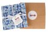 Soimoi Geometric Print  Precut 5-inch Cotton  Fabric  Quilting  Squares  Charm Pack DIY Patchwork Sewing