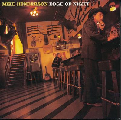 CD MIKE HENDERSON - Edge Of Night 500042 Dead Reckoning  1996 US Folk Used