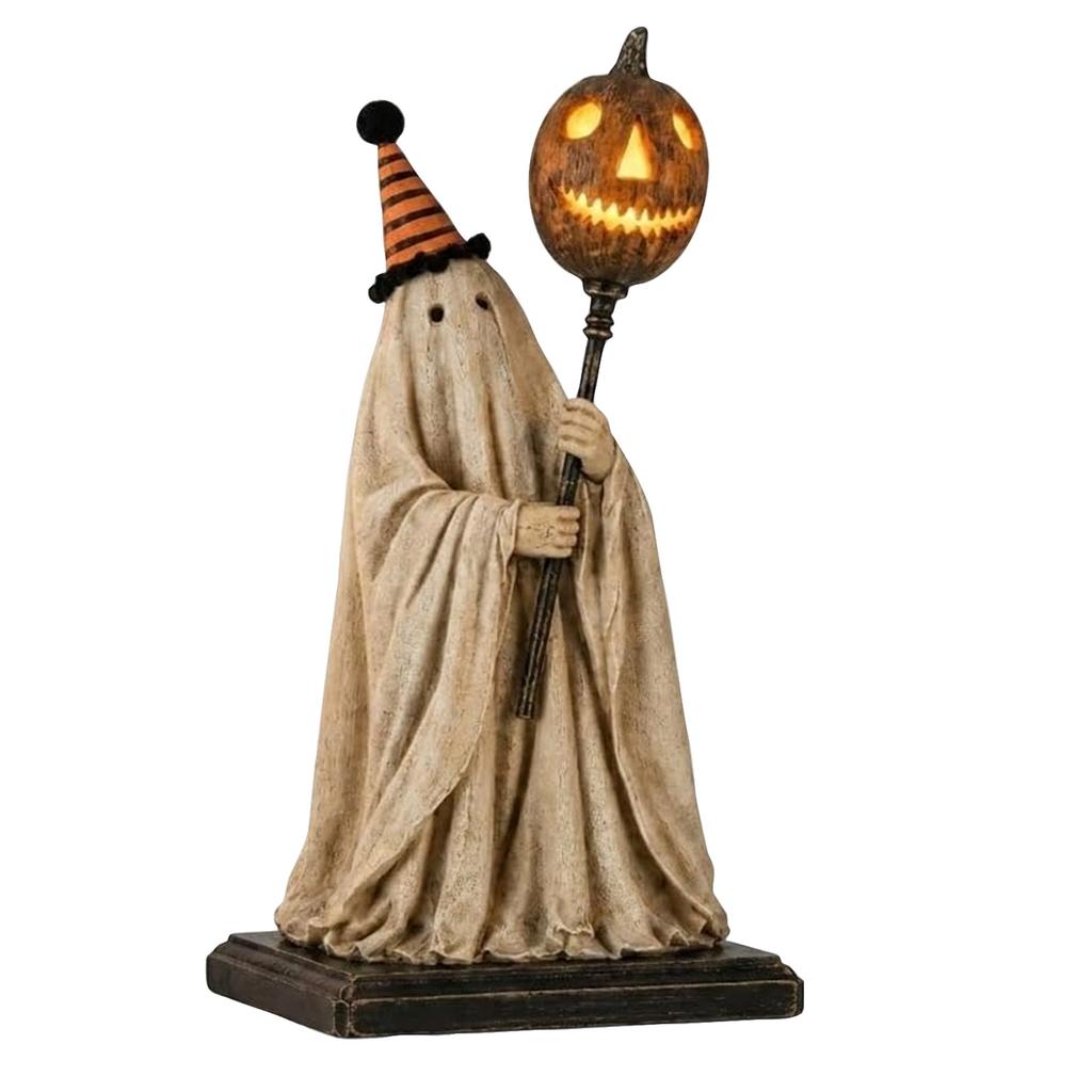 Resin Decorative Night Light Lamp Ornament for Halloween Home Decor