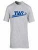 TWR Logo Tee Tokyo Waterfront Area Rapid Transit Rail Train Sport Gray T-Shirt