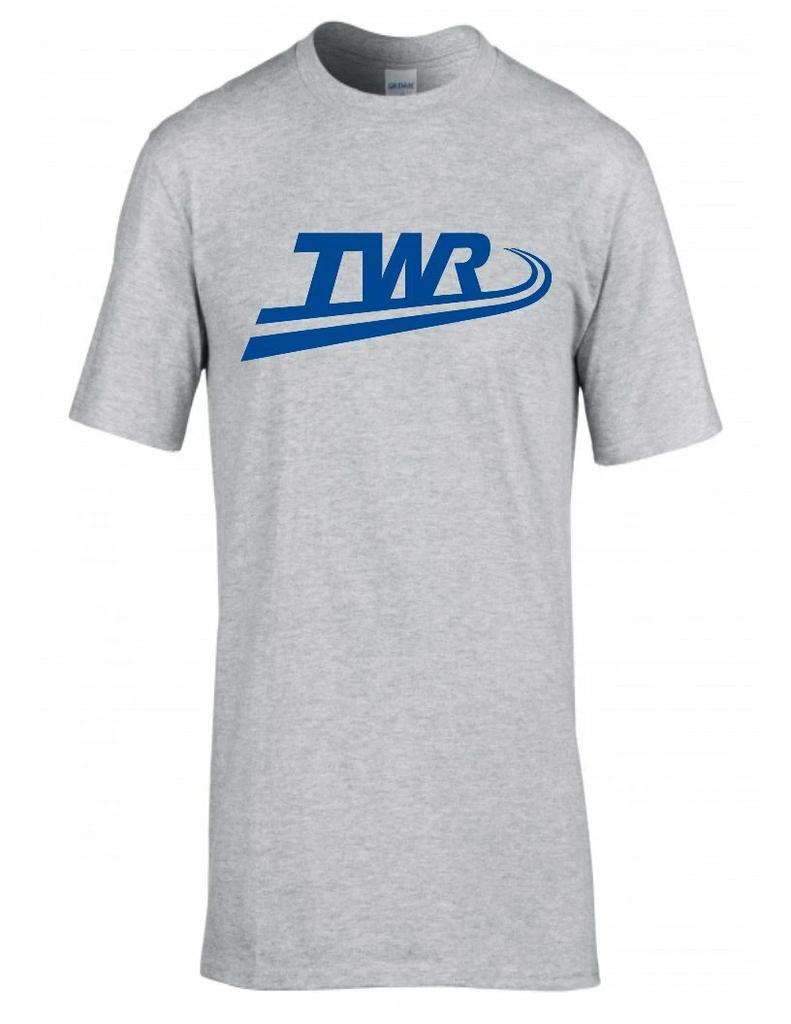 TWR Logo Tee Tokyo Waterfront Area Rapid Transit Rail Train Sport Gray T-Shirt