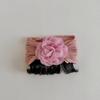 Infant Floral Faux Hair Band Comfortable Headwear Kids Fashionable Flower Wig Headband Cloth for Parties & Birthdays
