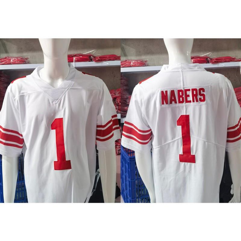 NFL Giants 1 Carter Retro Rugby Jersey Embroidered Football Men Women
