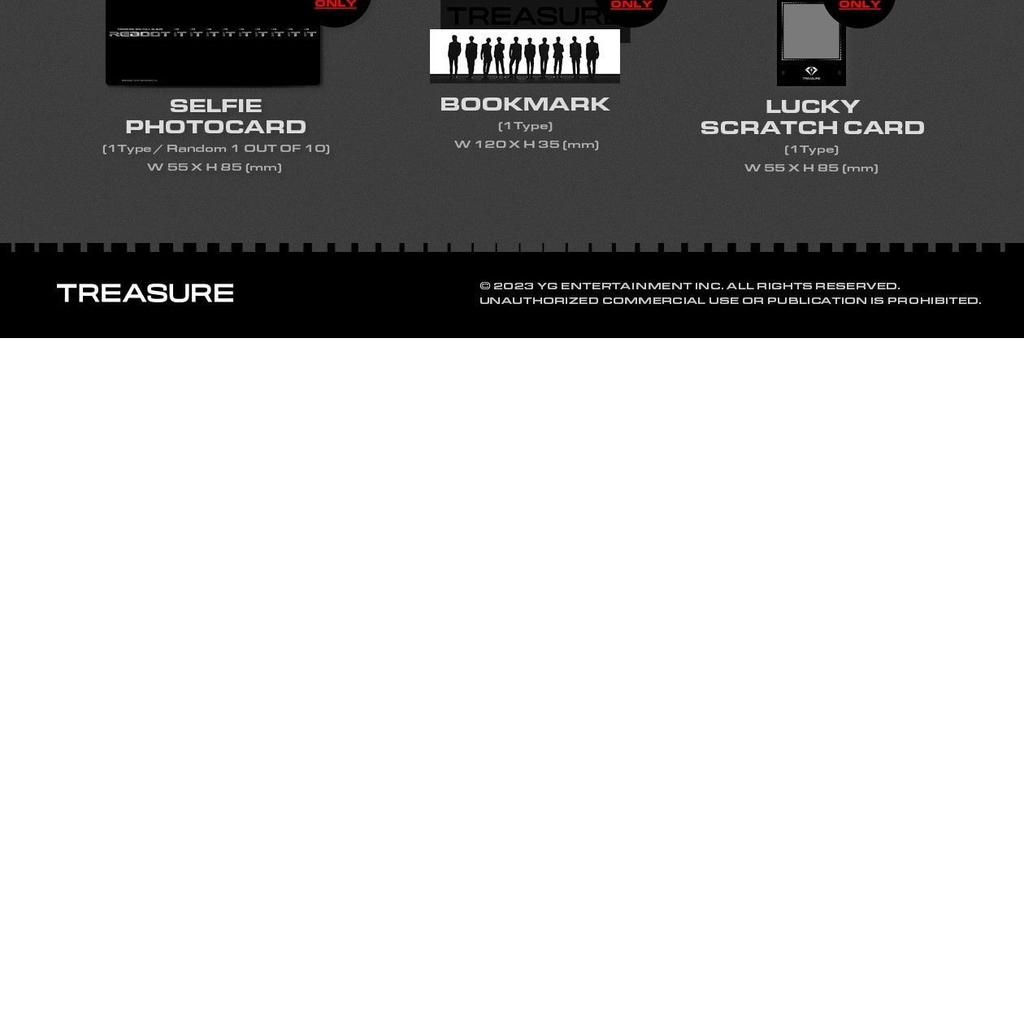 [READY STOCK] TREASURE - 2nd Full Album 'REBOOT' (Photobook ver.)