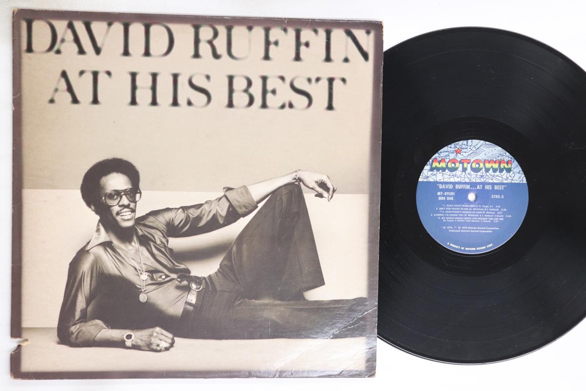 

LP Record DAVID RUFFIN - At His Best M7895R1 MOTOWN 1978 US Soul/Funk Used