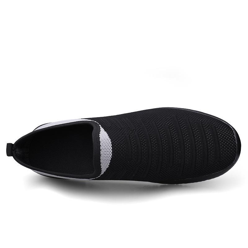 Mens Casual Shoes Men Slip-on Sock Sneakers Breathable Light Leisue Walking Jogging Running Tenis Masculino Adulto