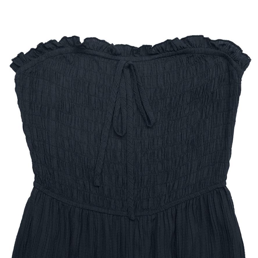 Pantaloni a vita alta senza maniche con stampa tinta unita, tute e pagliaccetti, moda donna casual, estate e primavera