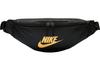 Heritage Polyester Crossbody Bag, Fanny Pack Regular Unisex Black BA5750-011