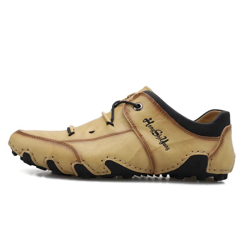 Golden Sapling Man Loafers Party Flats Men's Casual Shoes Business Loafers Comfortable Leisure Footwear Office Moccasins