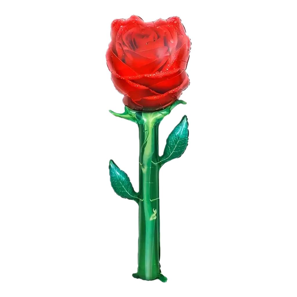 Extra Large smooth Rose Balloons Set Of 10 For Wedding Party Decorations Photo Props