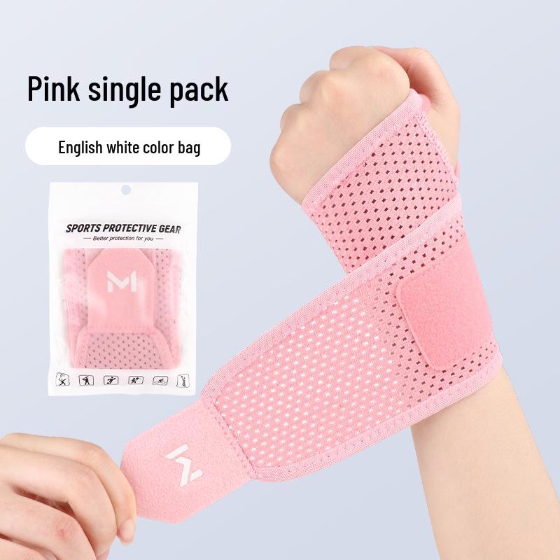 Unisex dünne Handgelenkstütze für Sport, Verstauchungen & Sehnenzerrungen - Schweißabsorbierend für Badminton & Tennis