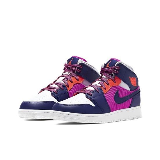 

Air Jordan 1 Mid GS Fire Pink 555112-602 EU 36 разноцветный