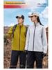 Fleece-Lined Softshell Stand-Up Collar Windbreaker with Logo Embroidery for Autumn/Winter Workwear
