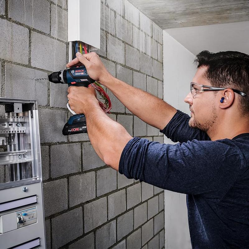 BOSCH 2607017598 Professional HEX-9 HardCeramic + HEX-5 Drill Bit Set 5 Piece Diameter 6/8 Mm 90/100mm Concrete Bits