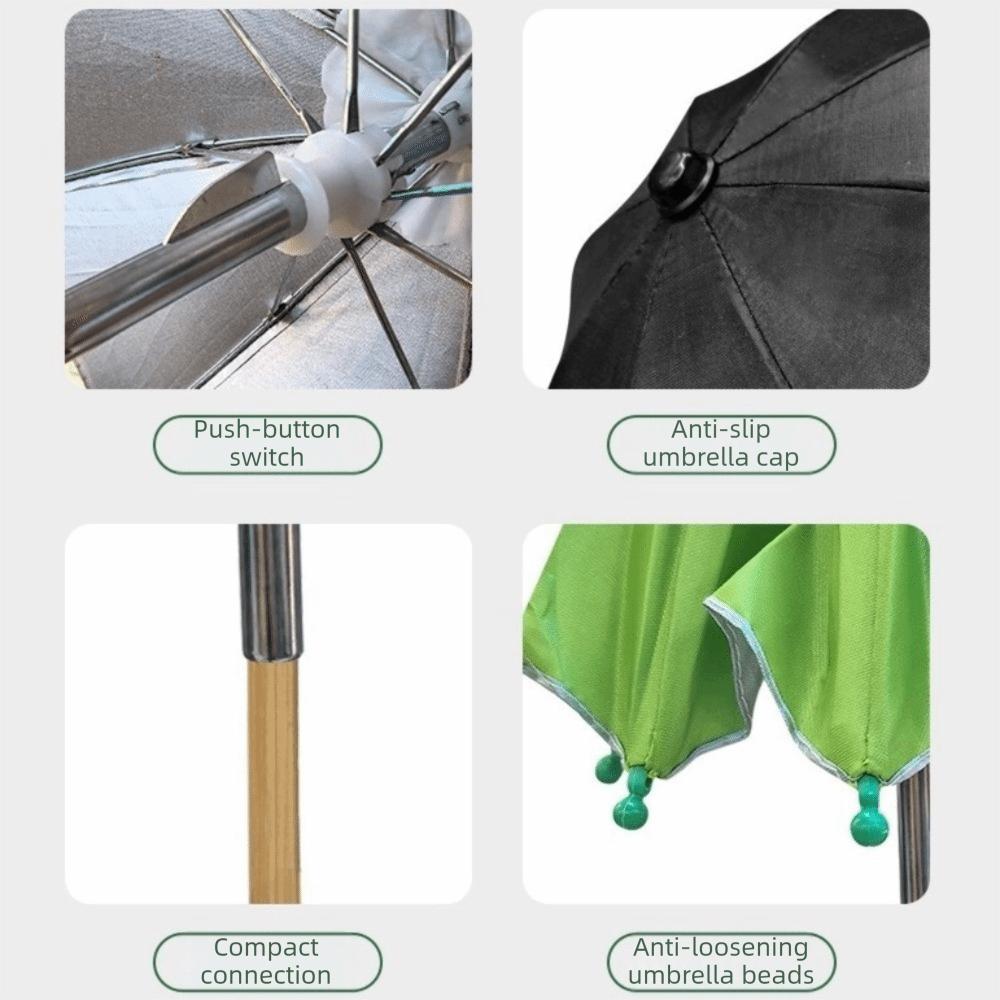 Weatherproof Plant Shade Umbrella Detachable Garden Umbrella Shade Flower Beds