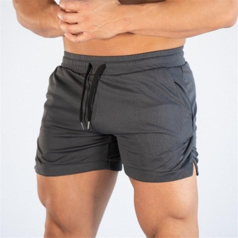 New Large-size Sports Shorts for Men's Quick-drying Marathon Running Three-point Pants Fitness Beach Pants