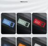 Alcantara Suede Tailgate Reminder Sticker for AITO M9 Interior Decoration