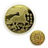 2026 Hästens År Souvenir Mynt Zodiaken Gyllene Häst Välsignelse Minnesmynt Nyår Samlar Mynt Dekoration