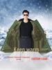 Men's Waterproof Military Winter Coat with Velvet Lining - Thick, Insulated, and Warm Long Cotton Jacket for Cold Protection