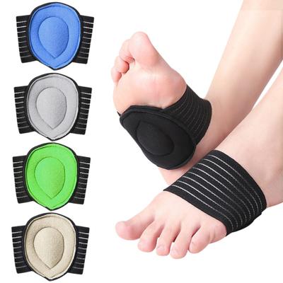 1Pair Thick Orthopedic Insoles Arch Support Pads for Flat Foot Plantar Fasciitis Heel Pain Relief Foot Care Bandage