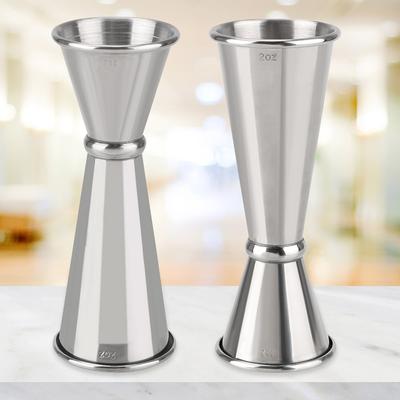 1oz/2oz Doppelseitiger Messbecher Cocktailbar Jigger Barzubehör Edelstahl Japanisches Design Jigger Mojito Messbecher
