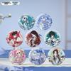 Fei Ren Zai × Jingdezhen Limited Edition Gold Matte Acrylic Anime Badge Brooch