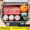 Large Capacity Picnic  Bag with Shoulder Strap Thermal Lunch Pouch Insulated Lunch  Bag  Outdoor