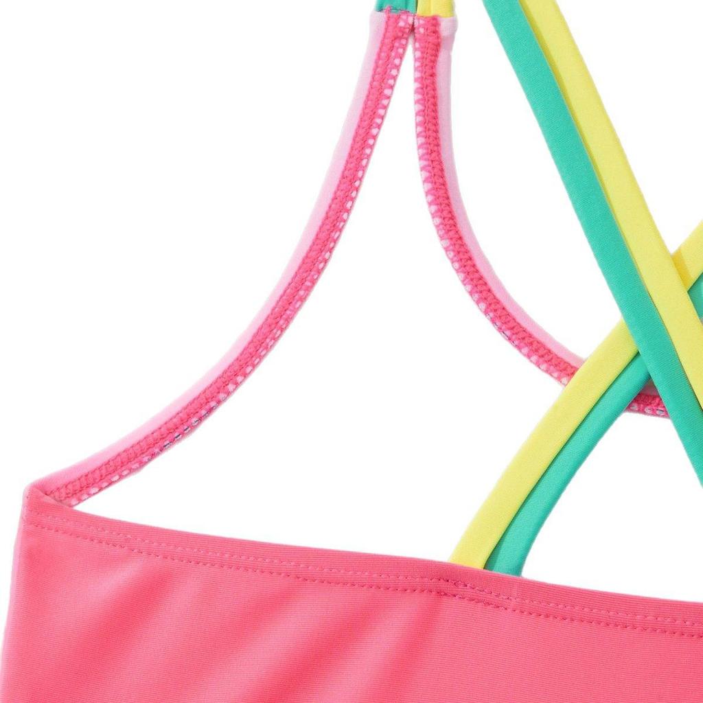 2025NEW Cute Pony Print One-Piece Swimsuit for Kids – Cartoon Princess Hot Spring Swimwear