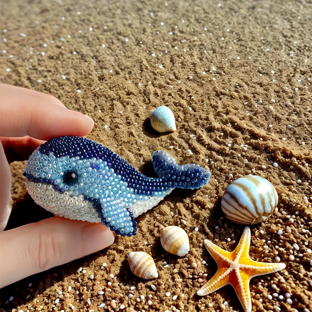 3D Ozeantiere Krake Kleine Verzierung Niedlich Exquisit Schreibtischschmuck Kreative Perlenverzierung Bastelbedarf