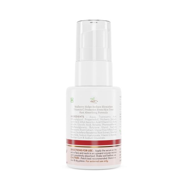 Mamaearth Bye Bye Blemishes Face Serum 30ml – Dark Spot Corrector with Vitamin C & Mulberry for Glowing Even Skin Tone