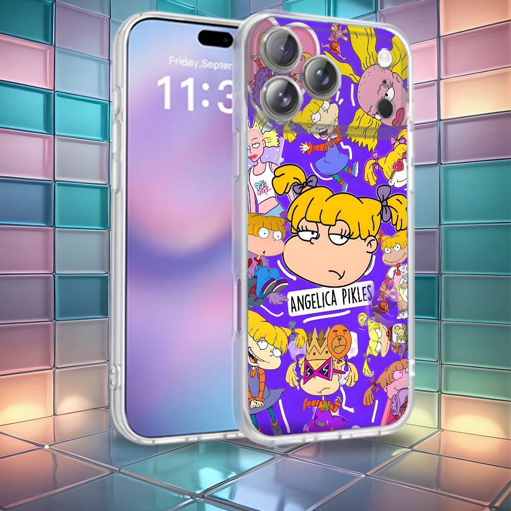 

Cartoon R-Rugrat Chuckies Phone Case For iPhone 16,14,17,13,15,12,Air,Plus,Pro,Max,E,Mini Frosted for MagSafe Magnetic Wireless iPhone14