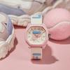 FILA Dopamine Series Watch Quartz Movement Silicone Strap White Dial Casual Retro Versatile Sport Cute Macaron Unisex watch FLM38-6105-007