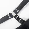 Sexspielzeug für Erwachsene für Frauen Sex Fesselriemen Spiele für Erwachsene Enge Lederhose Mit Zwei Falschen Silikon-Dildos Sm Analplug
