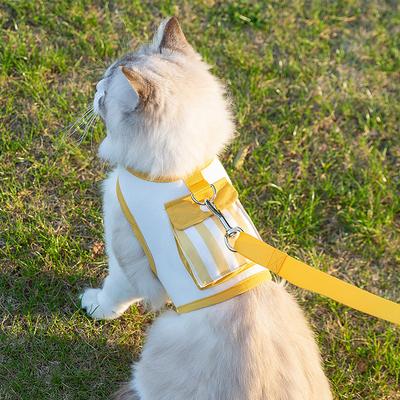 Anti-break Free Go Out Chest Strap Rope Slip Cat Anti-lose from Backpack Cat Cat Dog Pet Rope Cat Leash