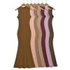 SAW Samostatné Bezrukávové Šaty Rybí Ocas: Sexy úzká bodycon dlouhá sukně