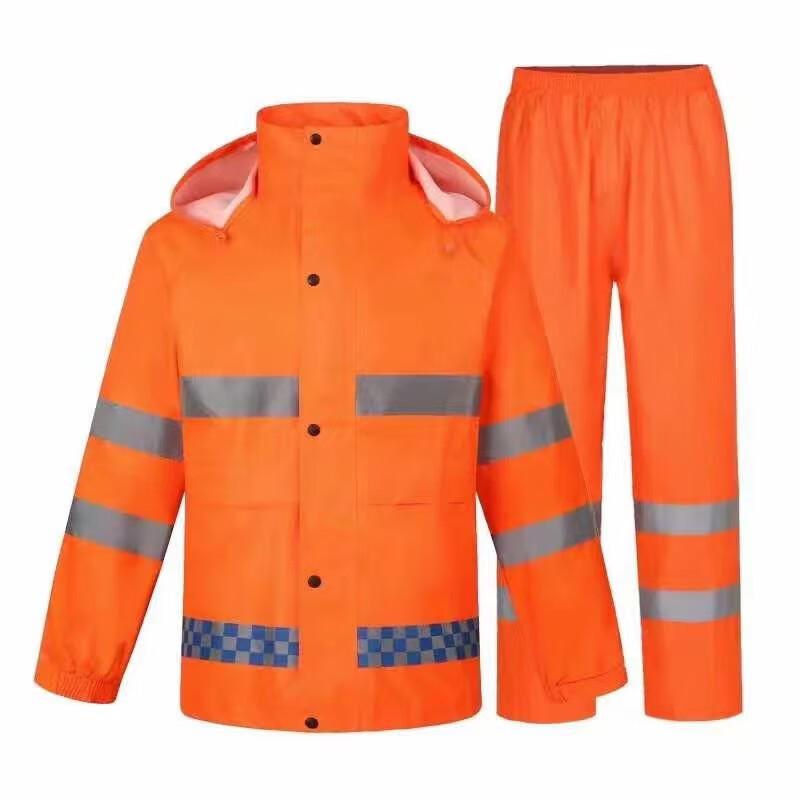 Zhong Ren Xin Reflective Rain Suit L