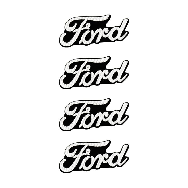 BBBS7 For Ford Ranger Focus Kuga Mustang MAX Transit Mondeo 3D Aluminum Car Audio Decorate Stickers Emblem Stickers Decal Accessories