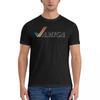 Amiga T-Shirts for Commodore Amiga 500 Vintage 100% Cotton Tees Round Neck Short Sleeve T Shirt Summer Clothes