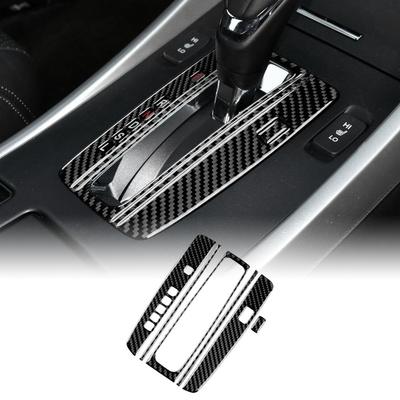 Carbon Fiber Modified For Honda Accord 2013-2017 Car Central Console Gear Shift Panel Protective Sticker Decoration Accessories