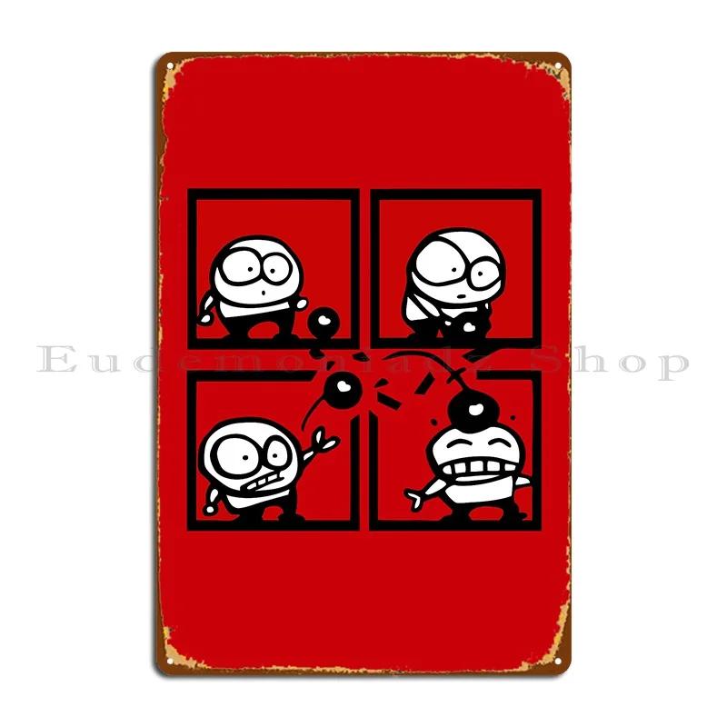 

Petanque Ball Cartoon Comics Metal Sign Vintage Character Bar Cave Wall Decor Wall Plaque Tin Sign Poster 20x30cm（7.8x11.8inch）