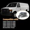A/C Heat Vacuum Reservoir Tank & Bracket Compatible With Select Ford Models 00-18 E350 00-17 E450 00-14 E150 E250, Replace YC2Z19A566AA