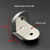 Stainless Steel Public Restroom Partition Hardware