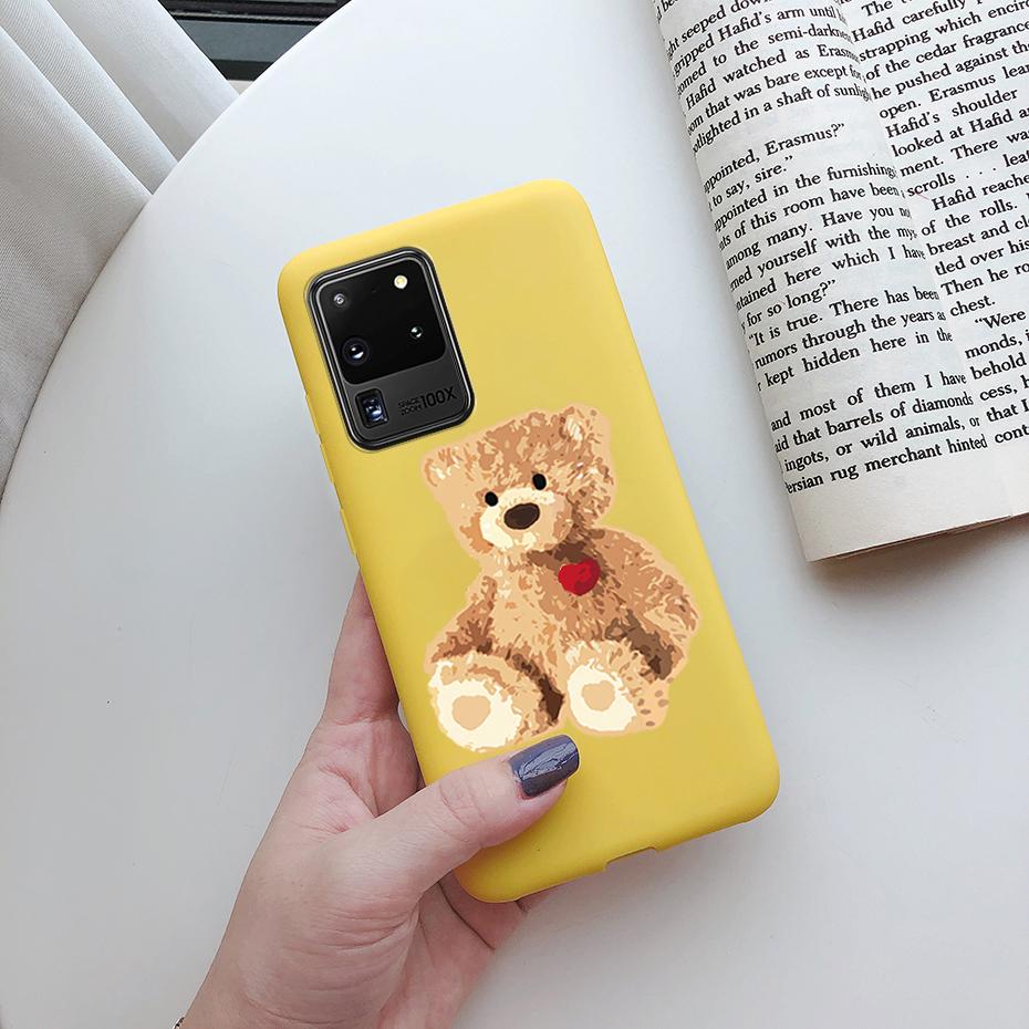 

Case For Samsung Galaxy S20 S 20 Ultra Plus Silicone Painting cute Soft Slim Case Cover For Samsung S20 Plus Ultra Phone Cases Galaxy S20 Plus верблюд