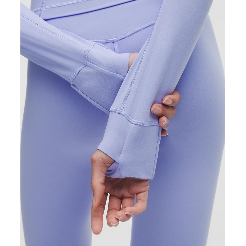 Lululemon Define Cropped Hooded Jacket  Nulu Dusty Lilac