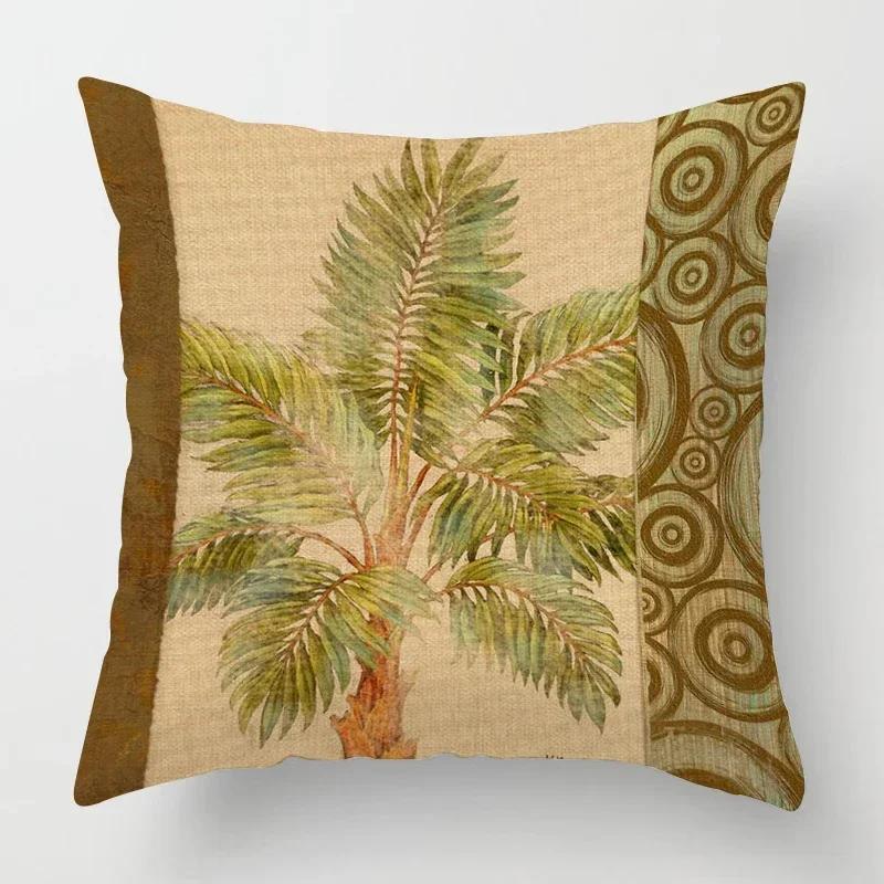 Autumn Home Decoration Throwing Pillow Case Sofa Cushion Cover  Ocean Elements Living Room Aesthetics