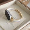 Slim Skin-Friendly Silicone Leather Cover Replacement Strap Compatible with Xiaomi Band 8/9/10