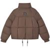 Women's Short Stand Collar Warm Windproof Winter Jacket