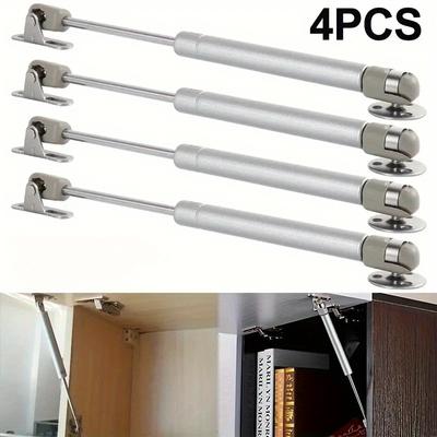 4pcs Gas Shock Strut Spring Shocks Lid Stay Hinge, Gas Props Struts for Cabinet, Toolbox Lid Utility Job Toy Tool, Box with Ball Studs